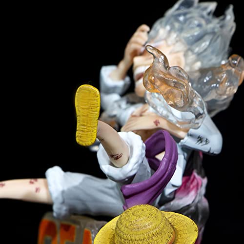 One Piece – Figurine Luffy Mugiwara Gear 5 Emblème Épique