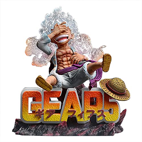 One Piece – Figurine Luffy Mugiwara Gear 5 Emblème Épique