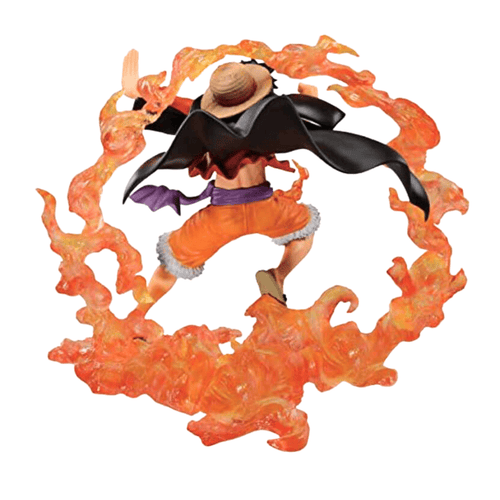One Piece Mugiwara Luffy Wano Fluid Attack Style Figure