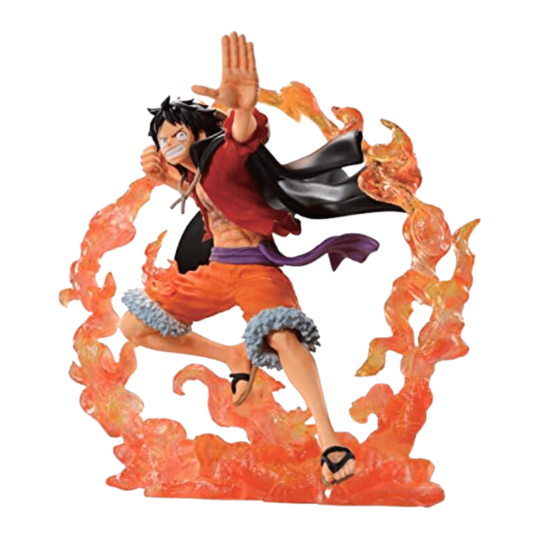 One Piece – Figurine Luffy Mugiwara style attaque fluide Wano