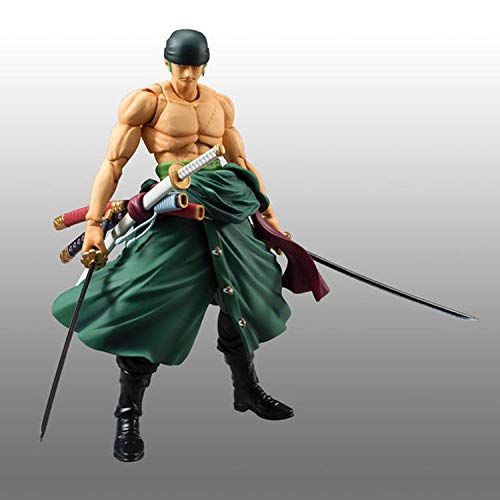One Piece – Figurine articulée Roronoa Zoro à trois sabres