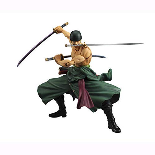 One Piece – Figurine articulée Roronoa Zoro à trois sabres