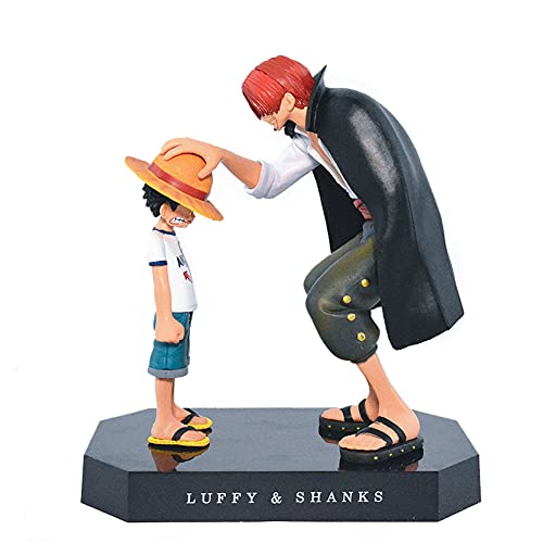One Piece – Figurine scène épique Shanks & Luffy